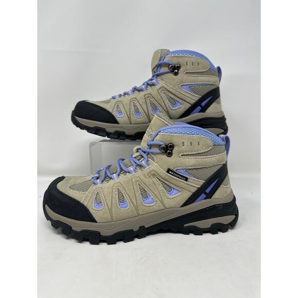 NEW! Nortiv8 Women’s Tan/Purple Hiking Boot Size 7.5 - Picture 3 of 11